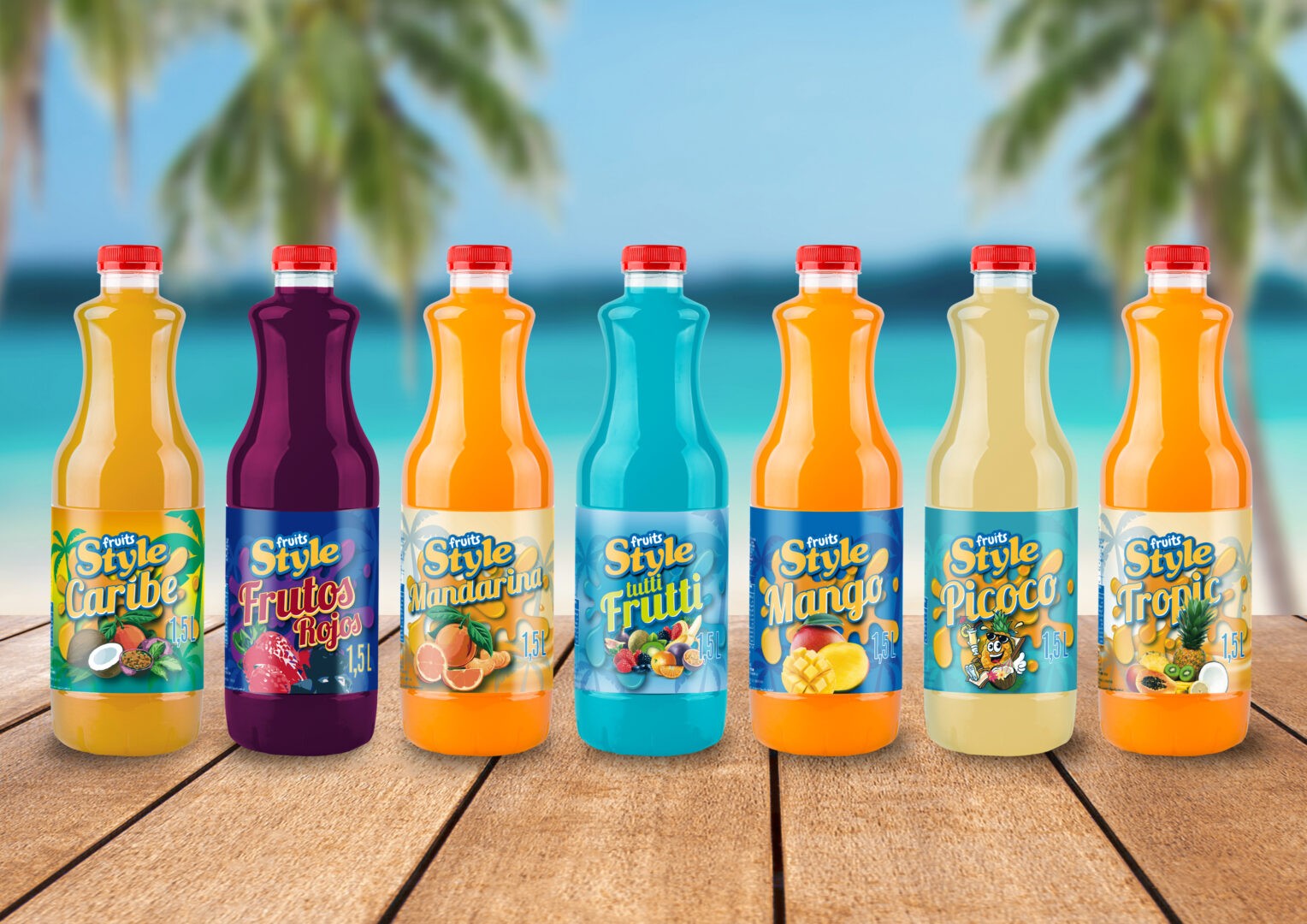 7 sabores fruits style 1,5l